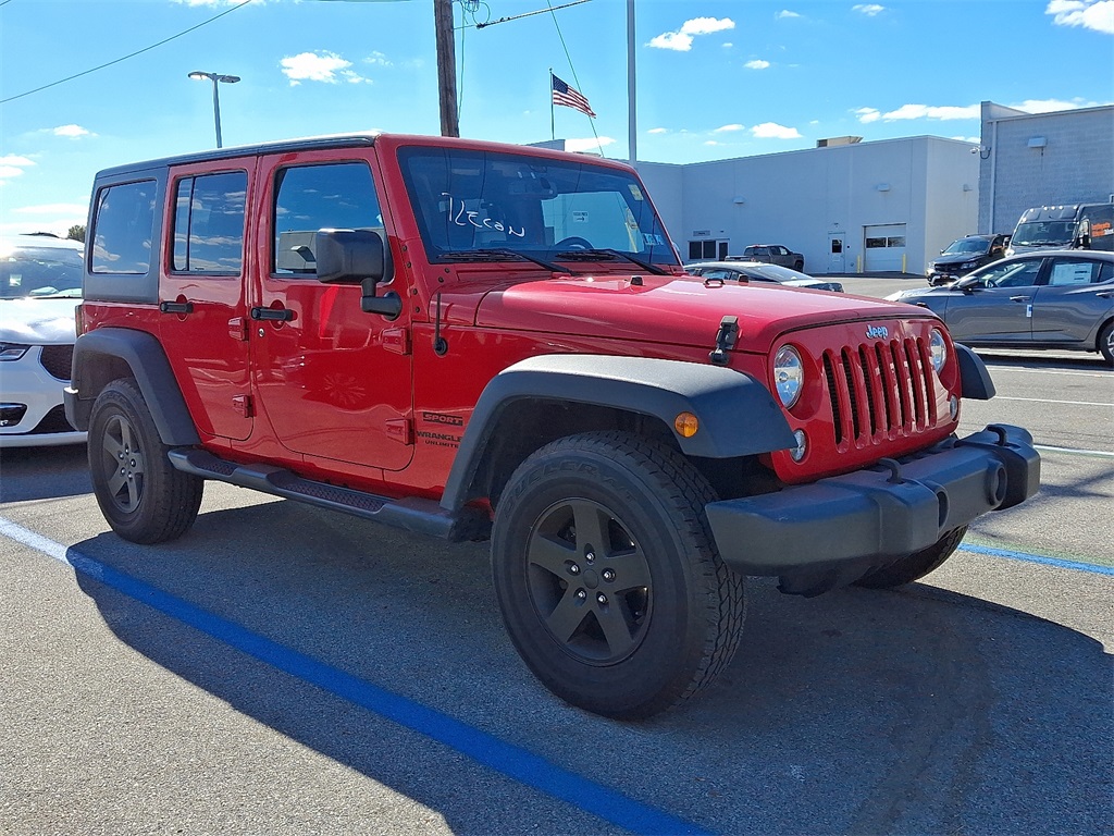 2017 Jeep Wrangler Unlimited Sport