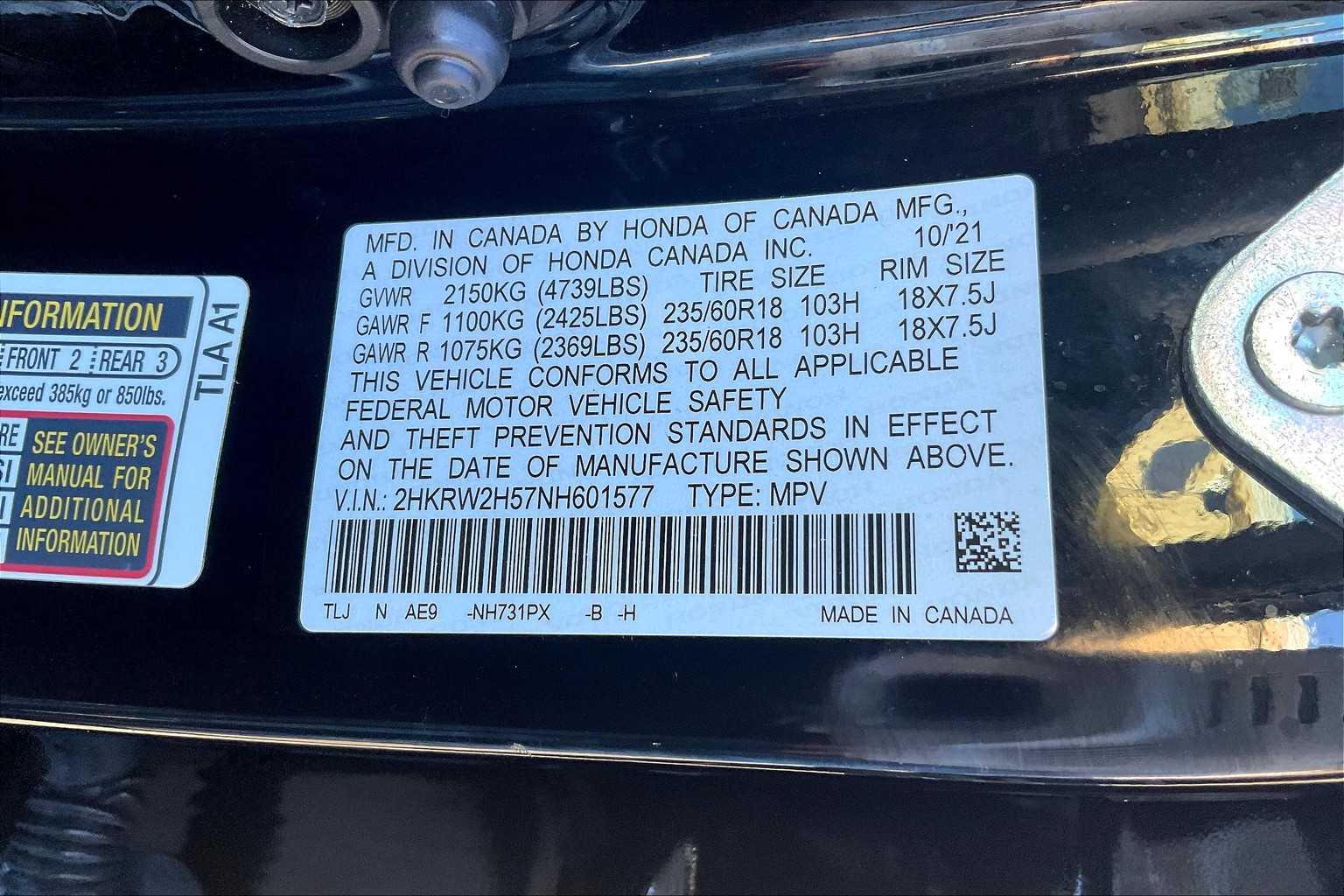 2022 Honda CR-V EX - Photo 36