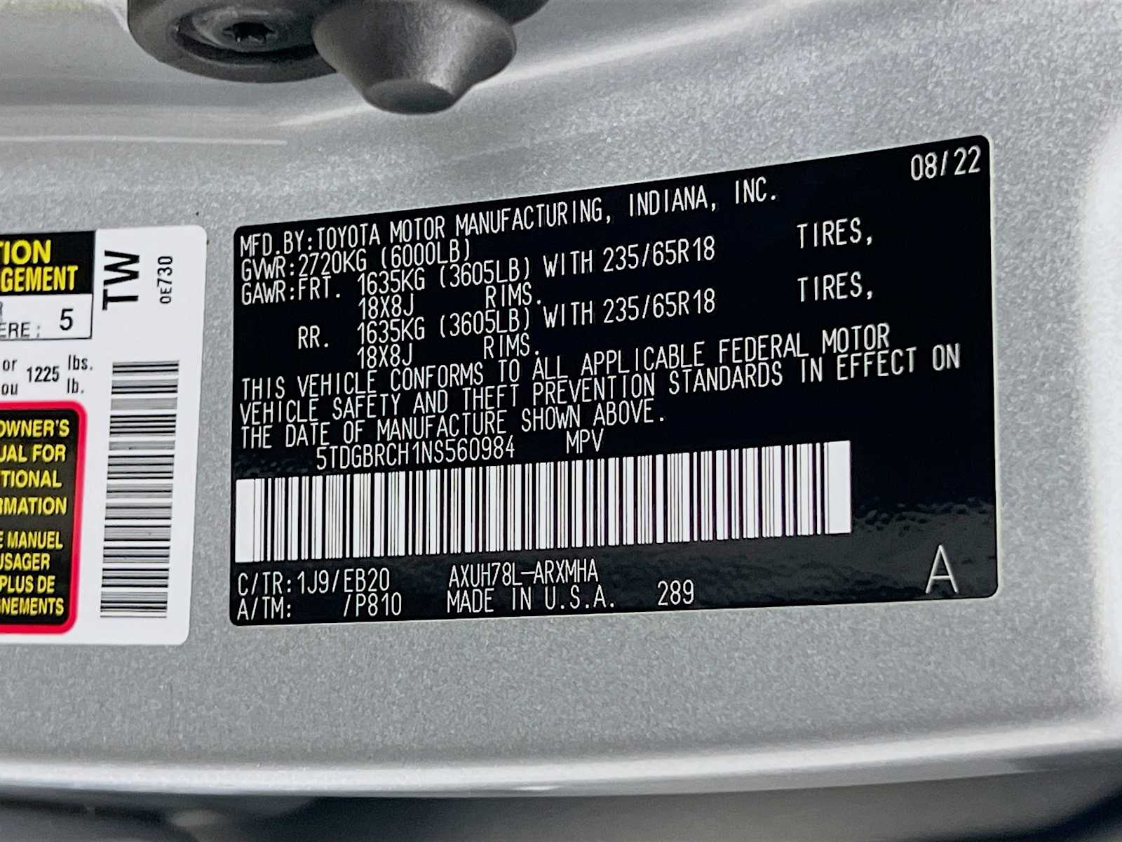 2022 Toyota Highlander Hybrid XLE - Photo 33