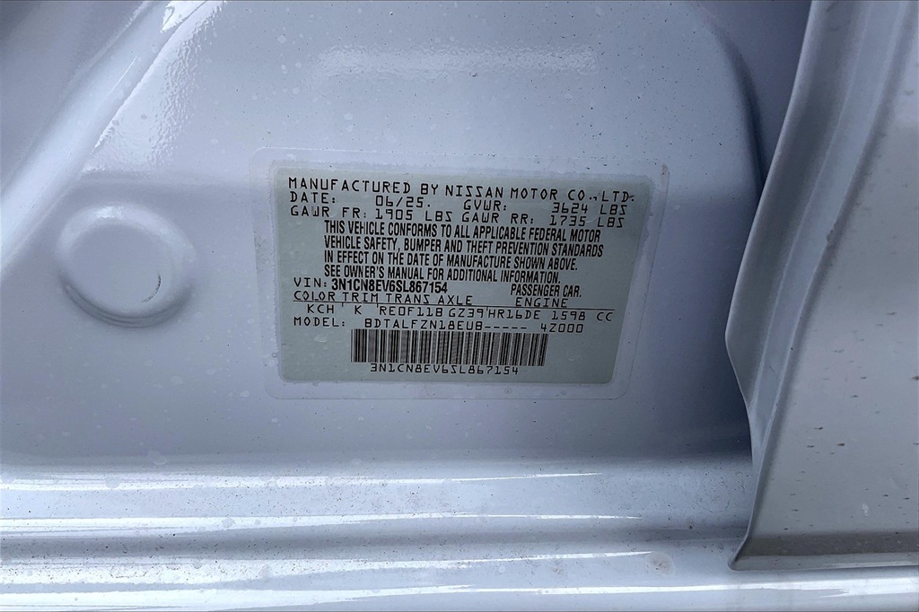 2025 Nissan Versa 1.6 SV - Photo 16