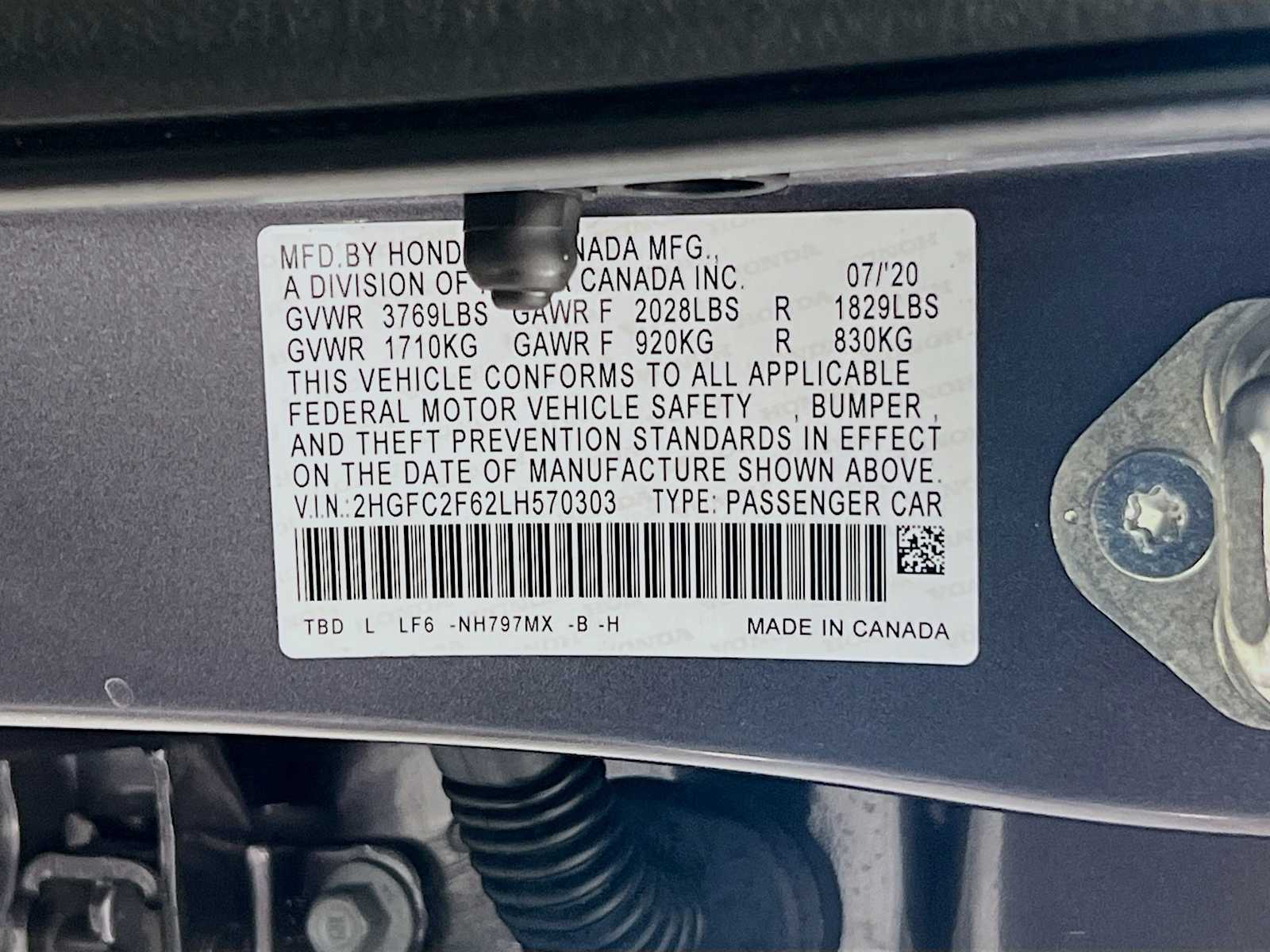 2020 Honda Civic LX - Photo 30