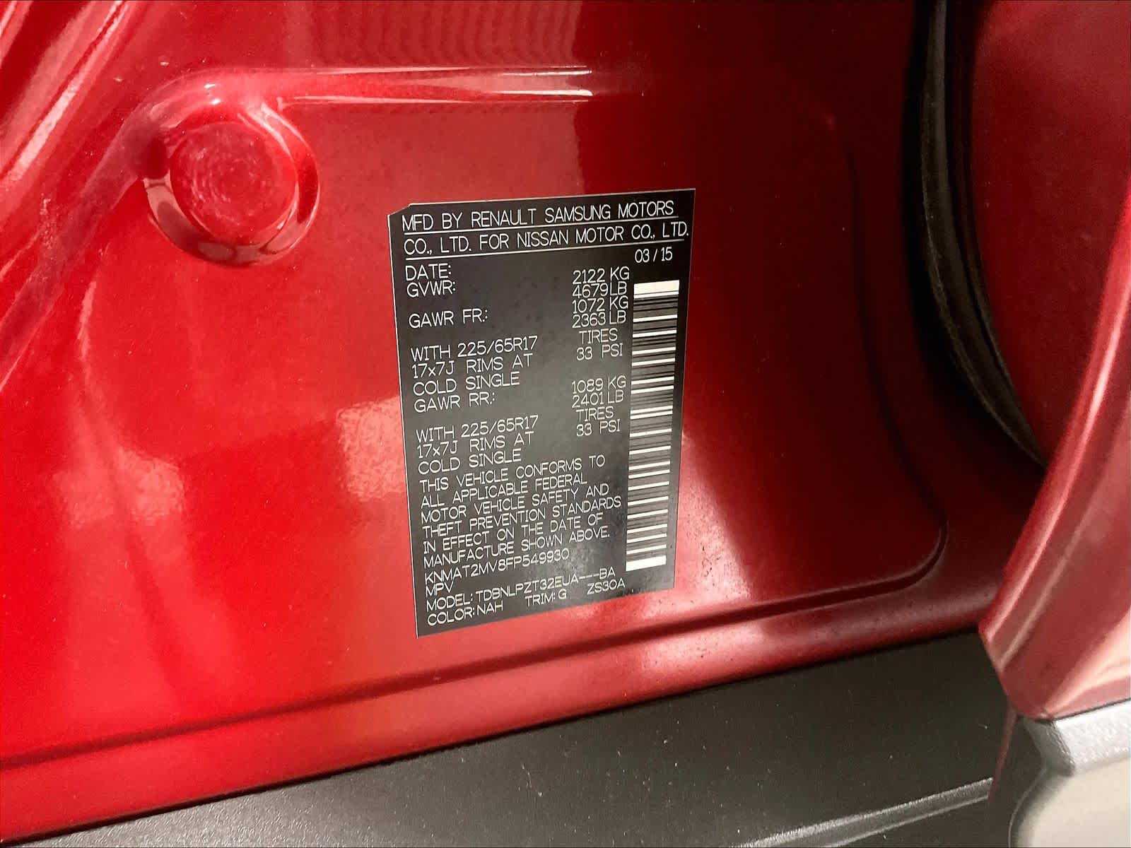 2015 Nissan Rogue S - Photo 34