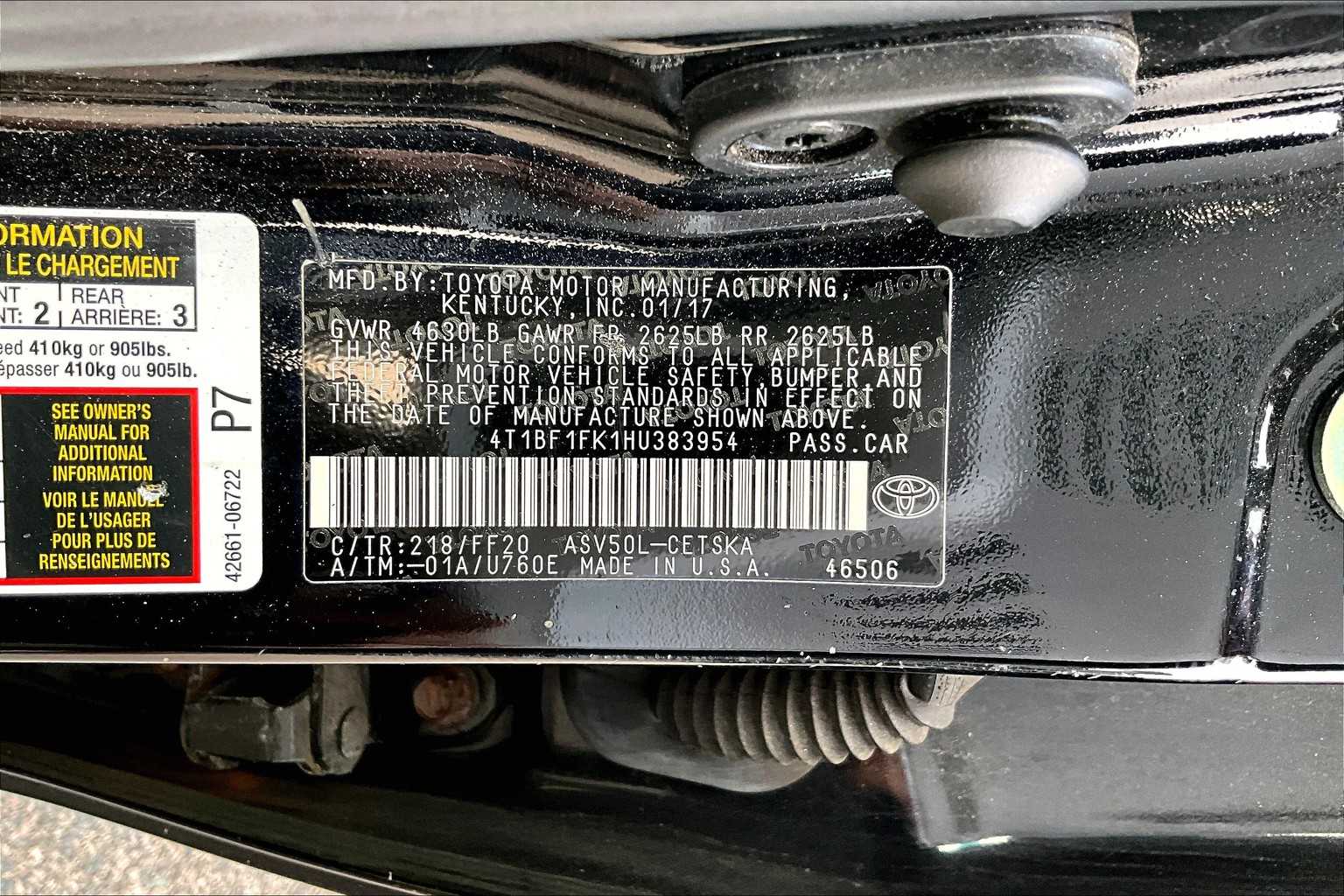 2017 Toyota Camry SE - Photo 6