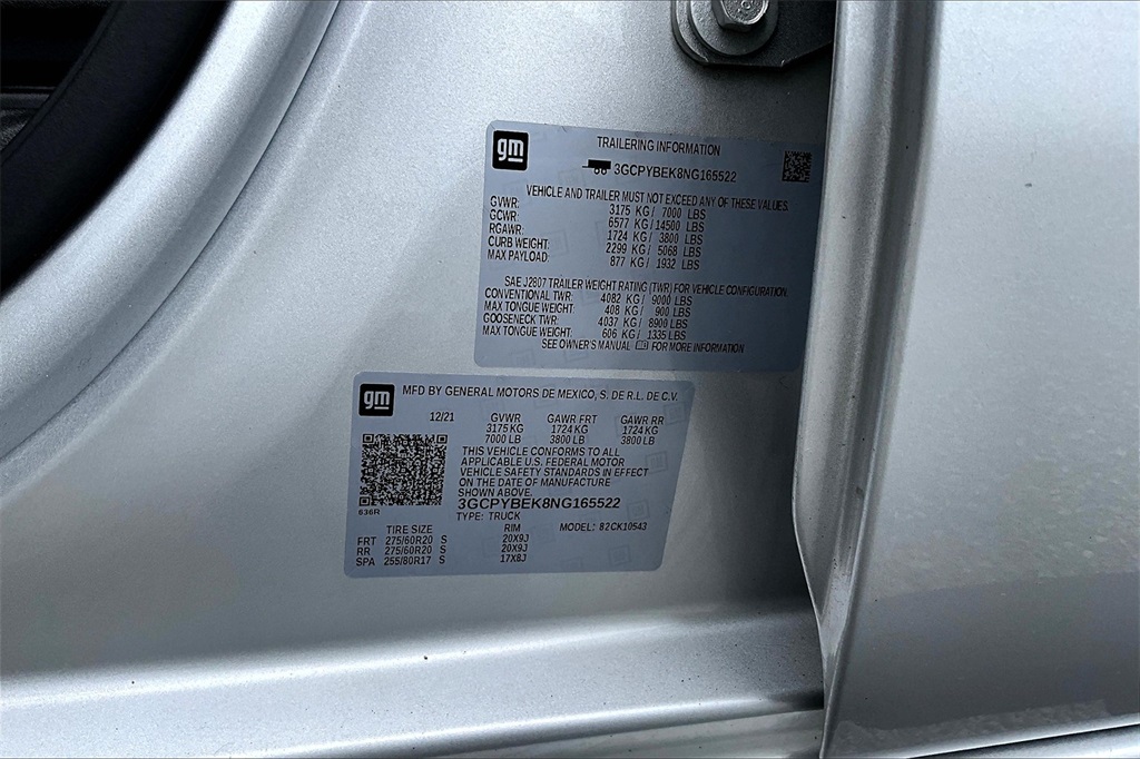2022 Chevrolet Silverado 1500 LTD Custom - Photo 37