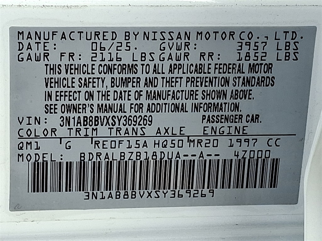 2025 Nissan Sentra S - Photo 19