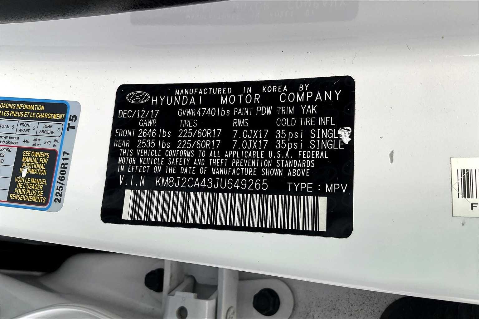 2018 Hyundai Tucson SE - Photo 34