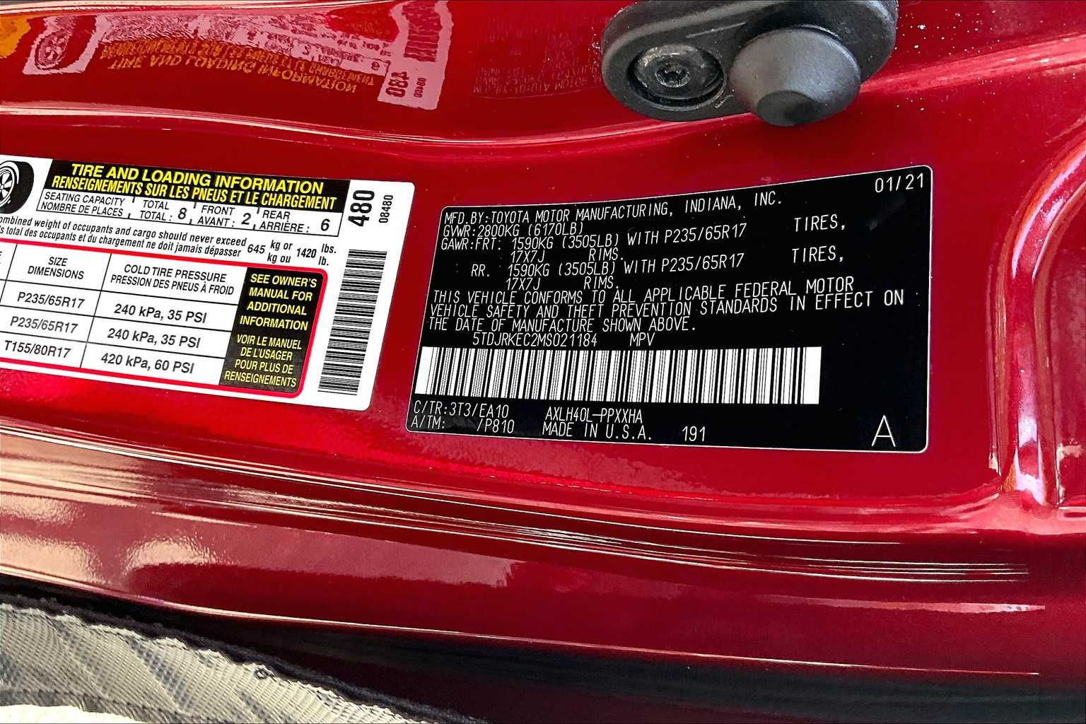 2021 Toyota Sienna XLE - Photo 32
