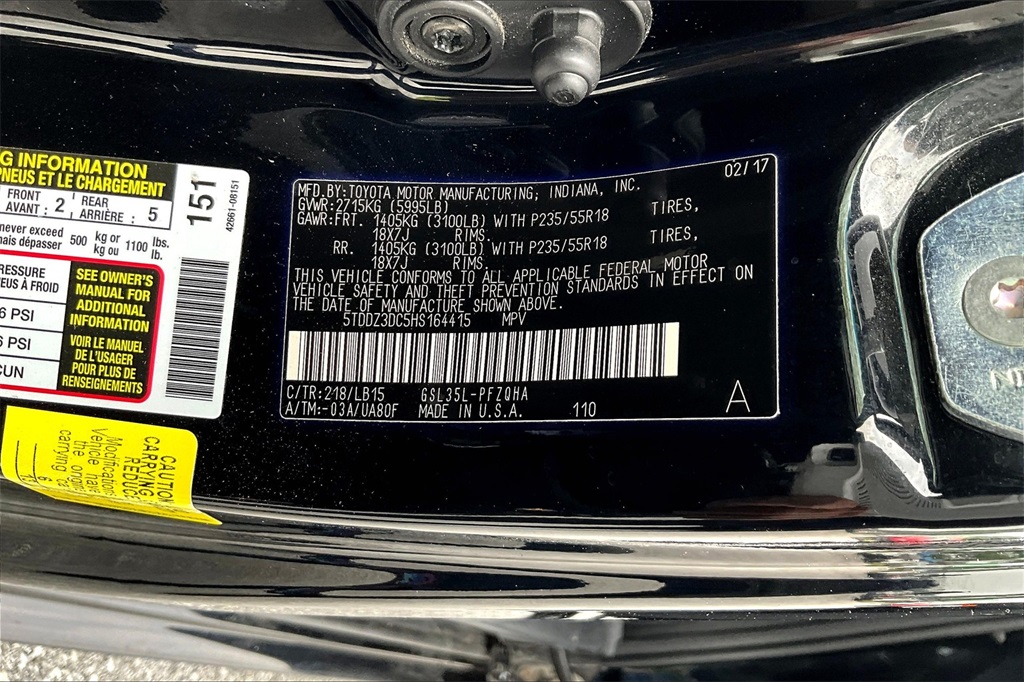 2017 Toyota Sienna XLE - Photo 37