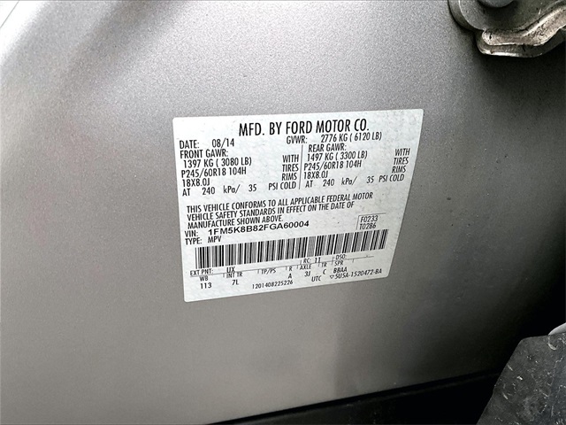 2015 Ford Explorer Base - Photo 34