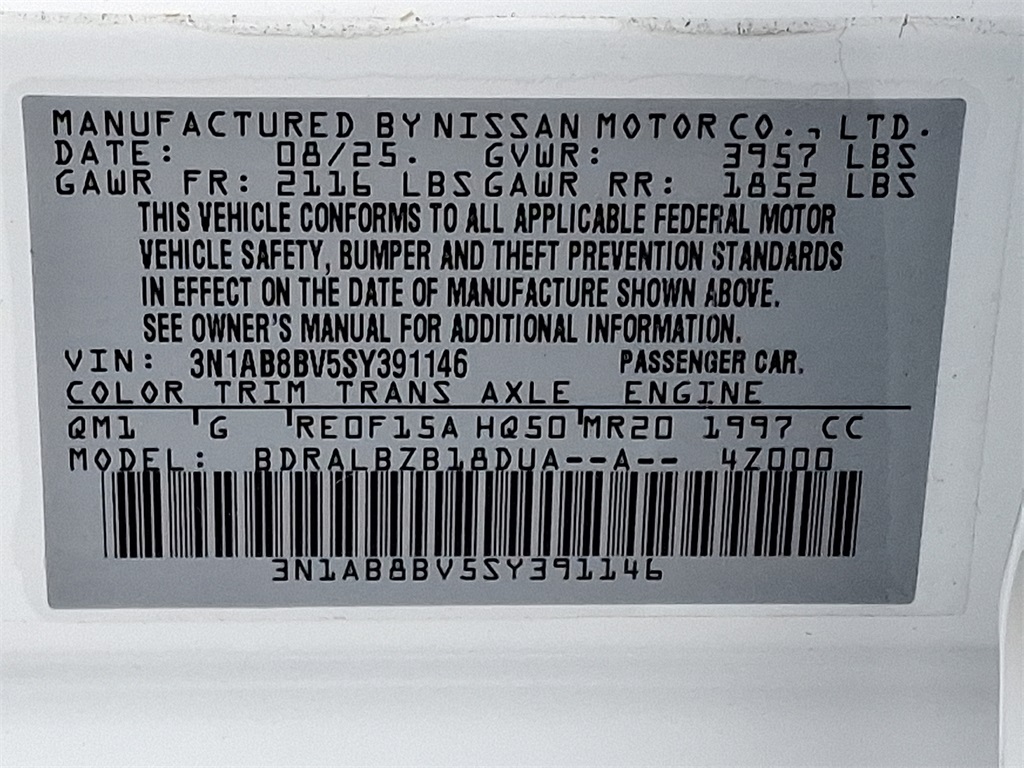 2025 Nissan Sentra S - Photo 19