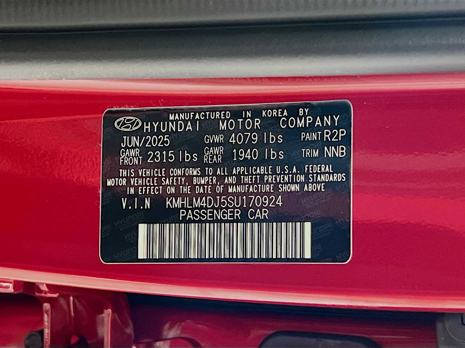 2025 Hyundai Elantra Hybrid SEL Sport - Photo 20