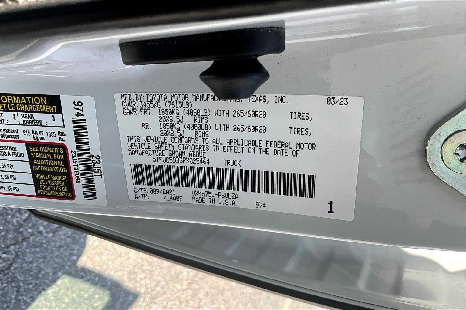 2023 Toyota Tundra Limited Hybrid - Photo 37