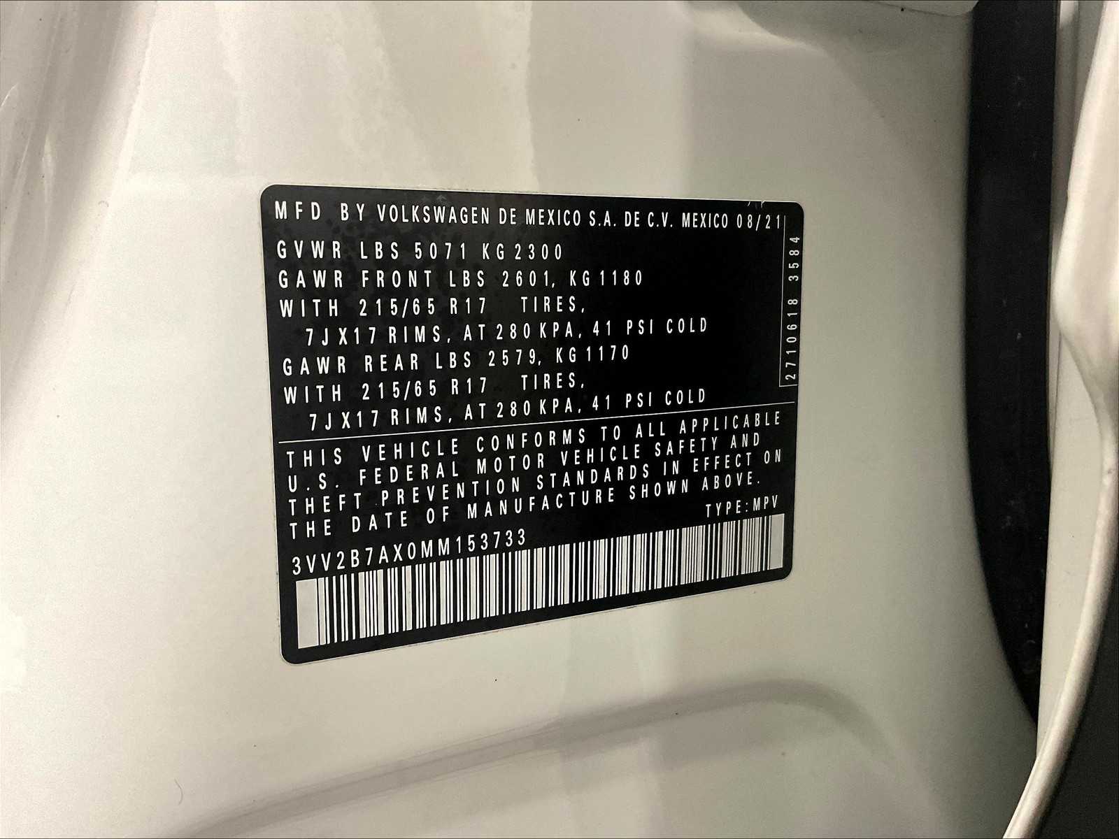 2021 Volkswagen Tiguan SE - Photo 36
