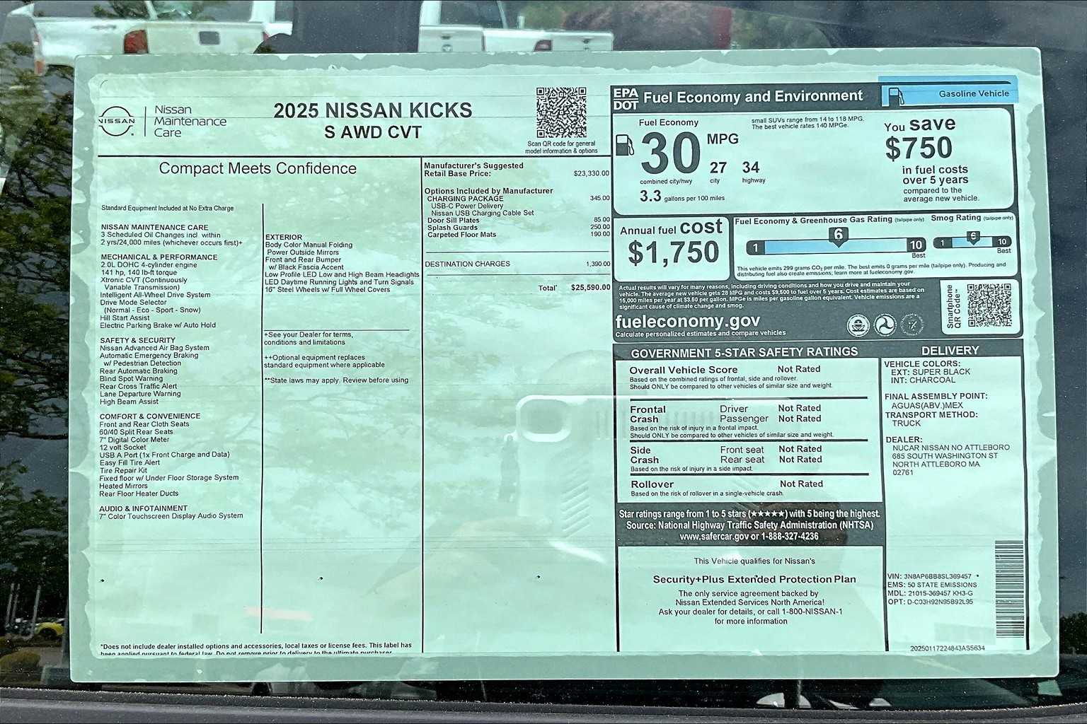 2025 Nissan Kicks S - Photo 17