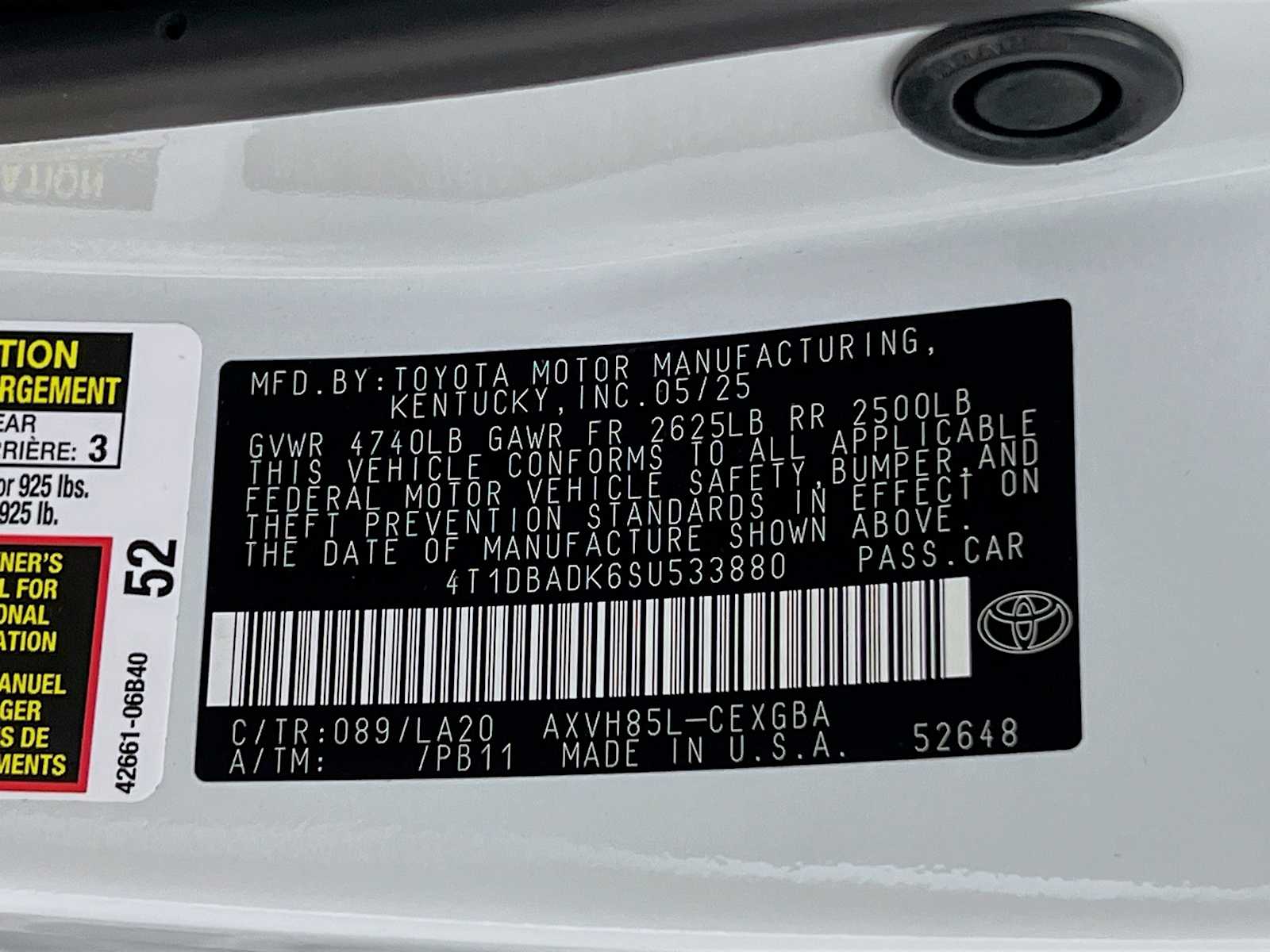 2025 Toyota Camry XLE - Photo 20