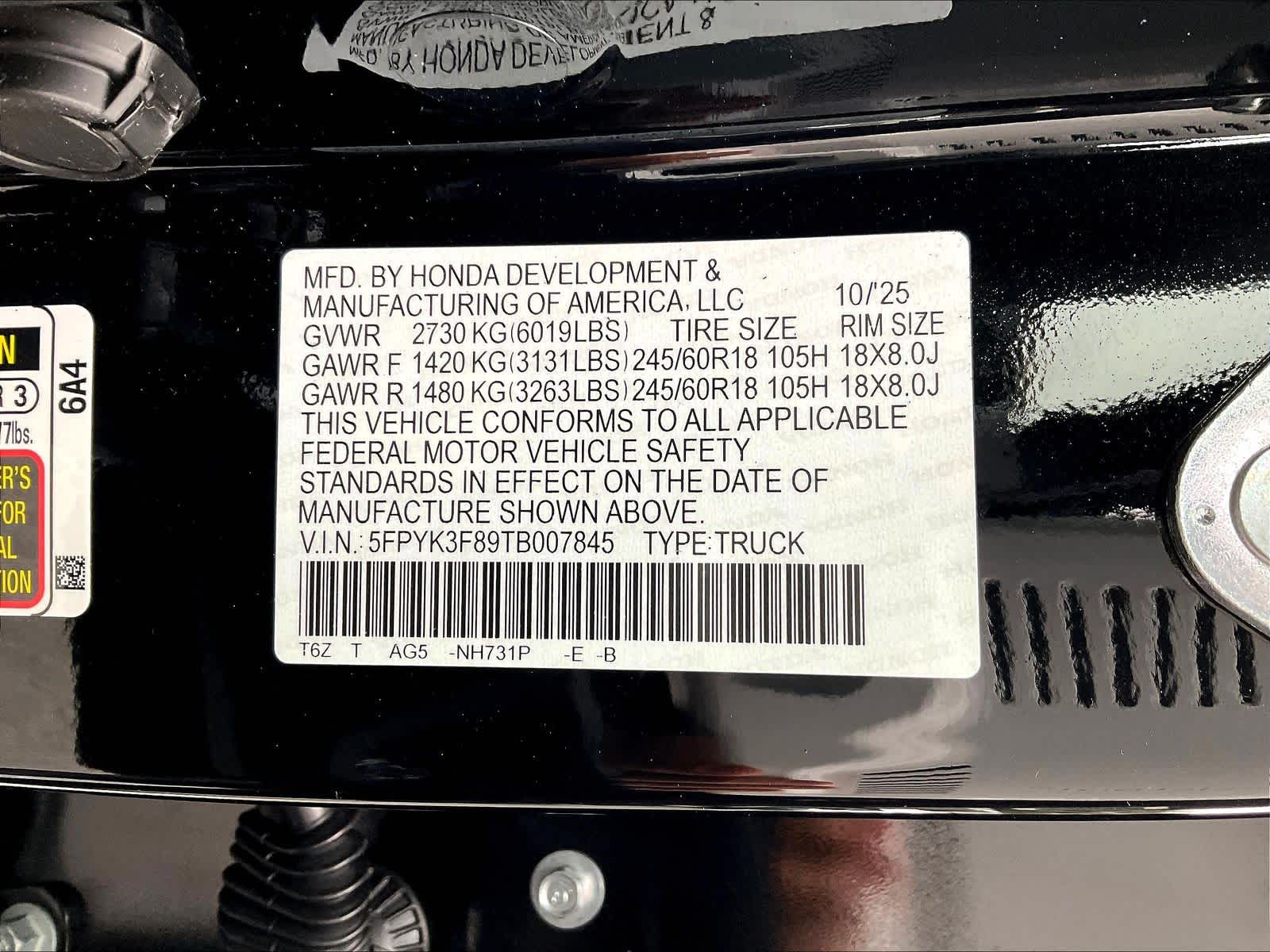 2026 Honda Ridgeline Black Edition - Photo 17