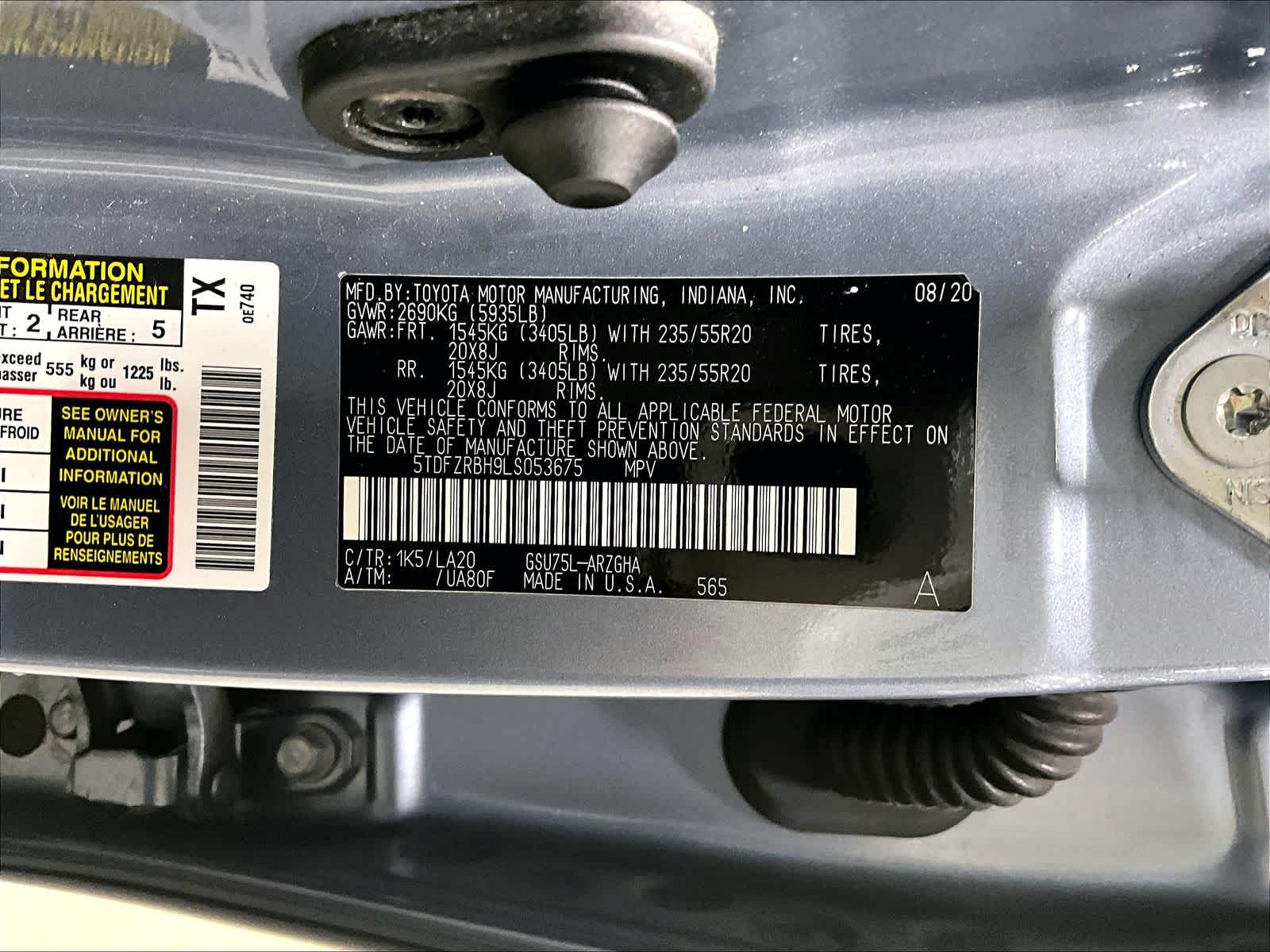 2020 Toyota Highlander Platinum - Photo 6