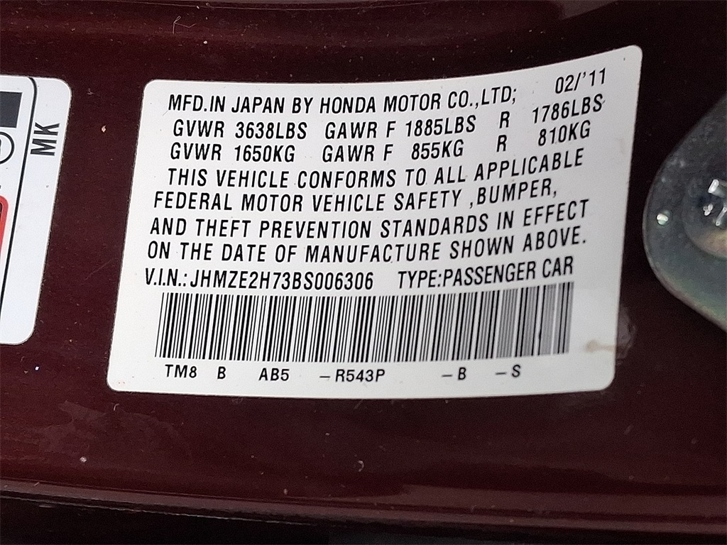 2011 Honda Insight EX - Photo 27