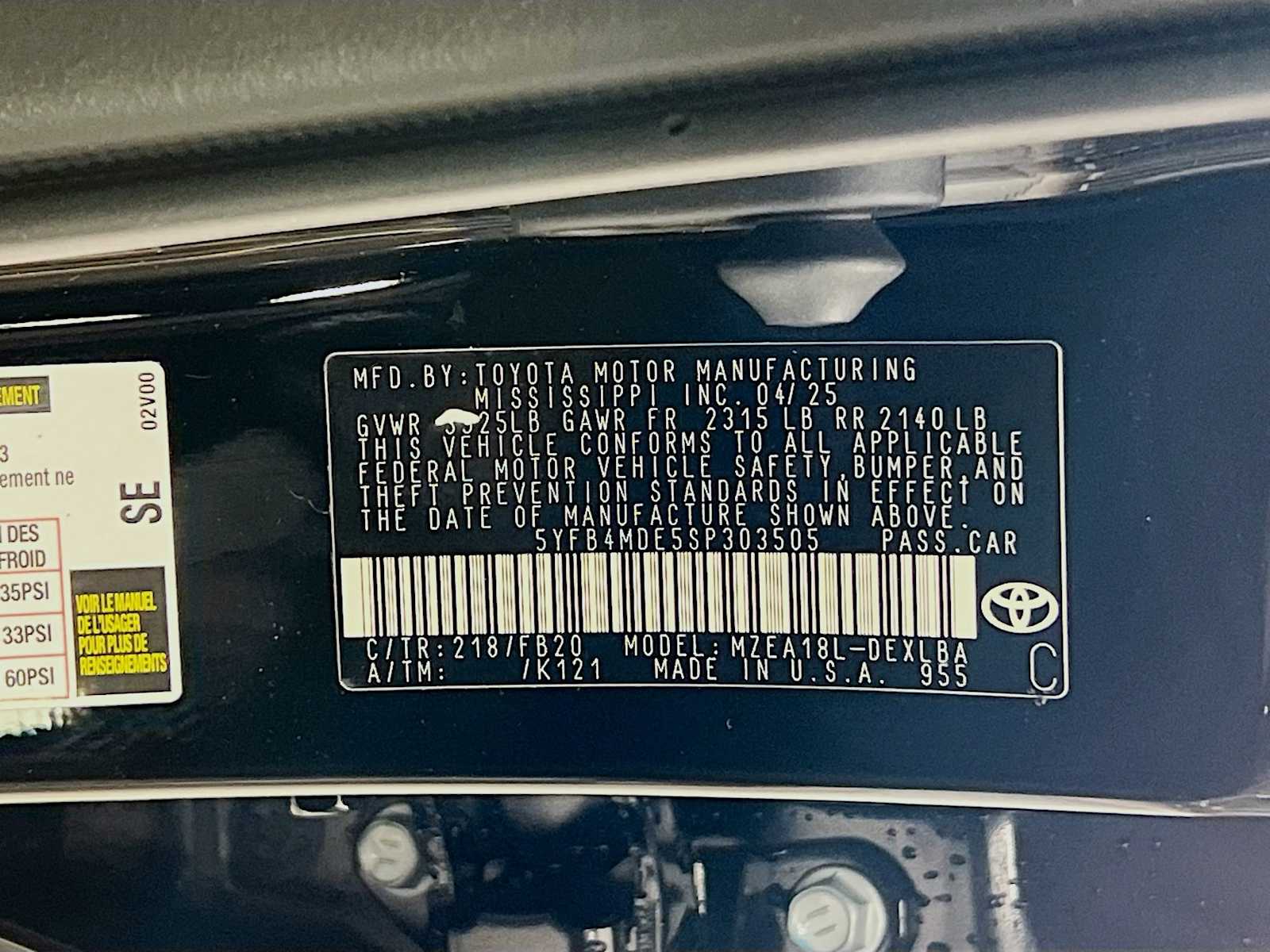 2025 Toyota Corolla LE - Photo 19