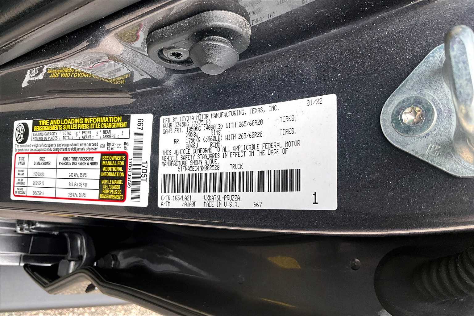 2022 Toyota Tundra Platinum - Photo 37