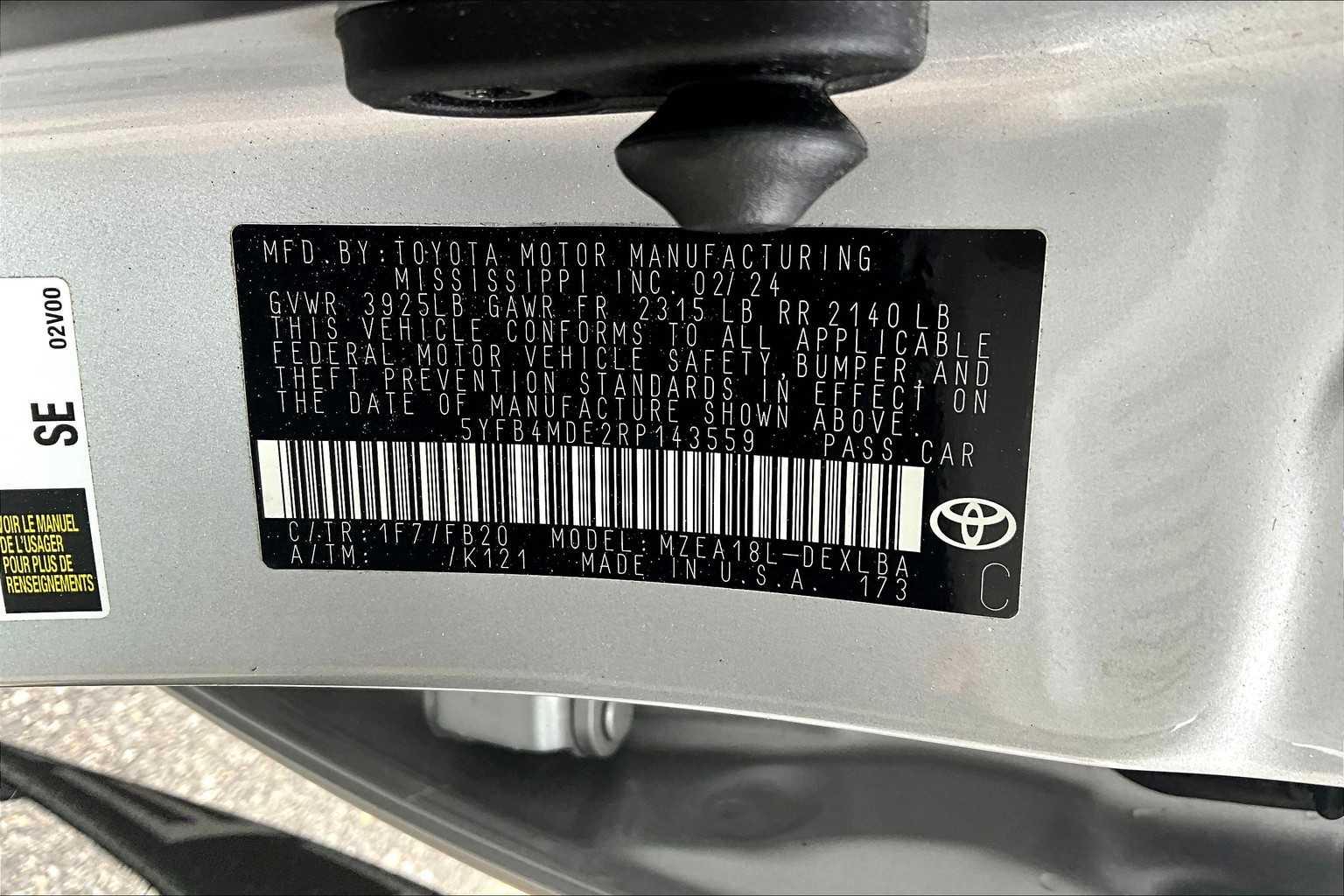 2024 Toyota Corolla LE - Photo 36
