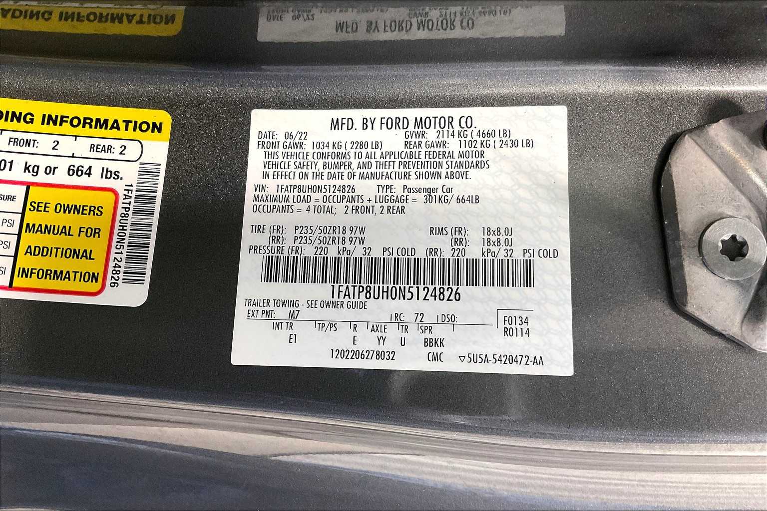 2022 Ford Mustang EcoBoost Premium - Photo 35