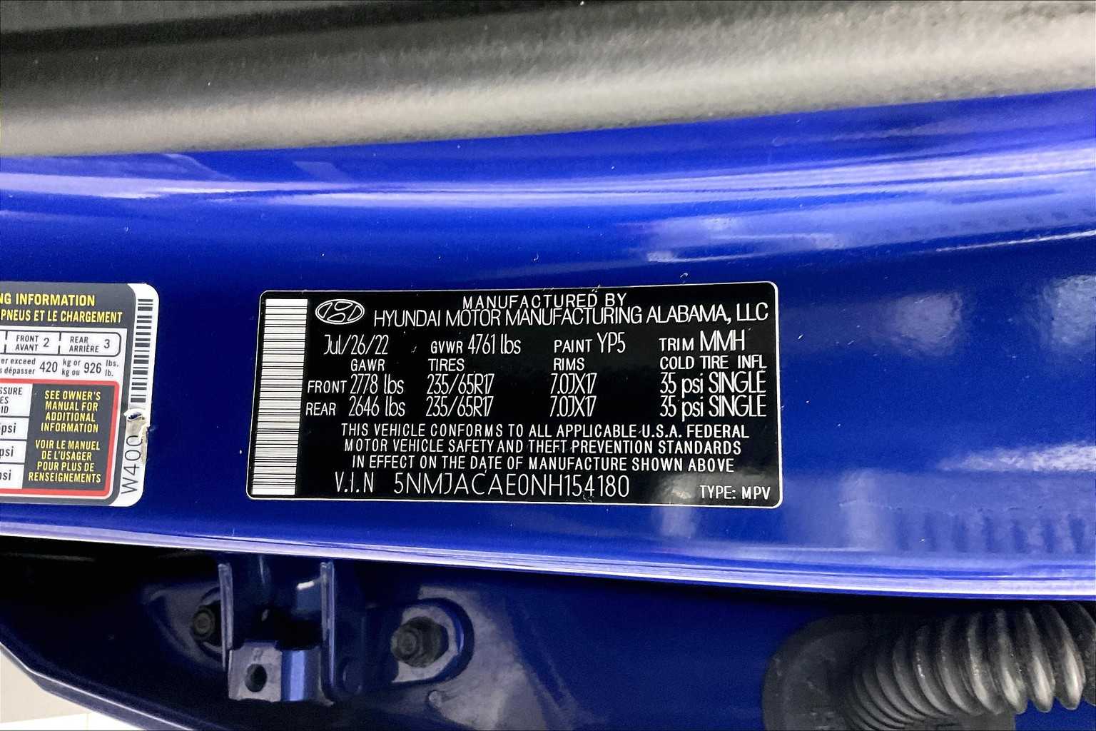 2022 Hyundai Tucson SE - Photo 35