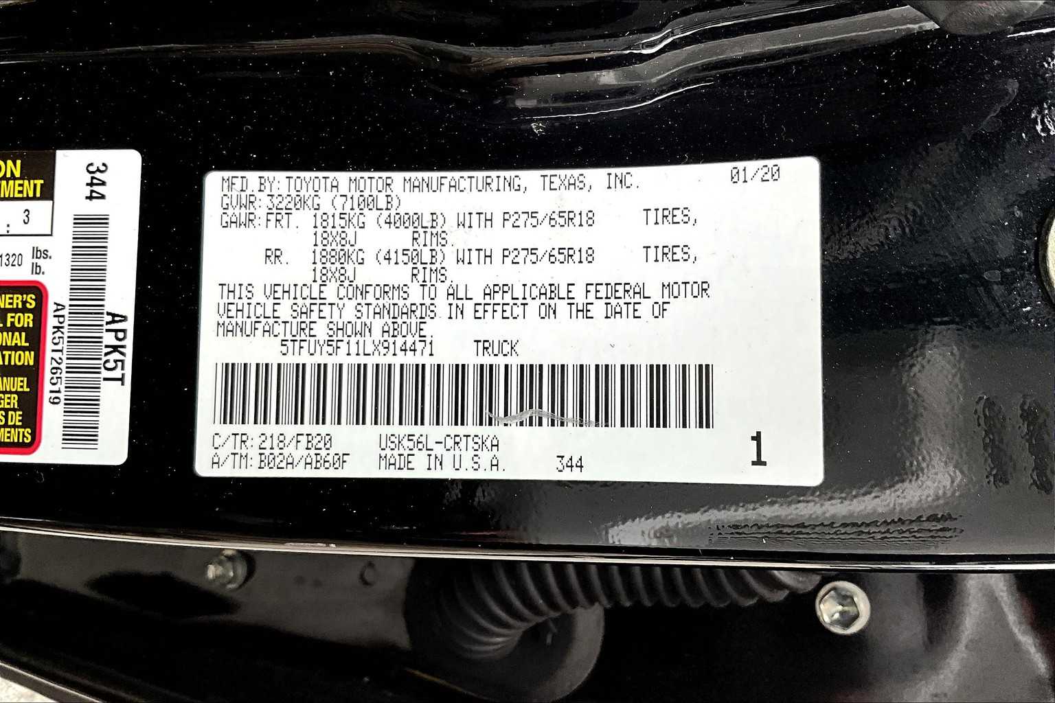2020 Toyota Tundra SR5 - Photo 36