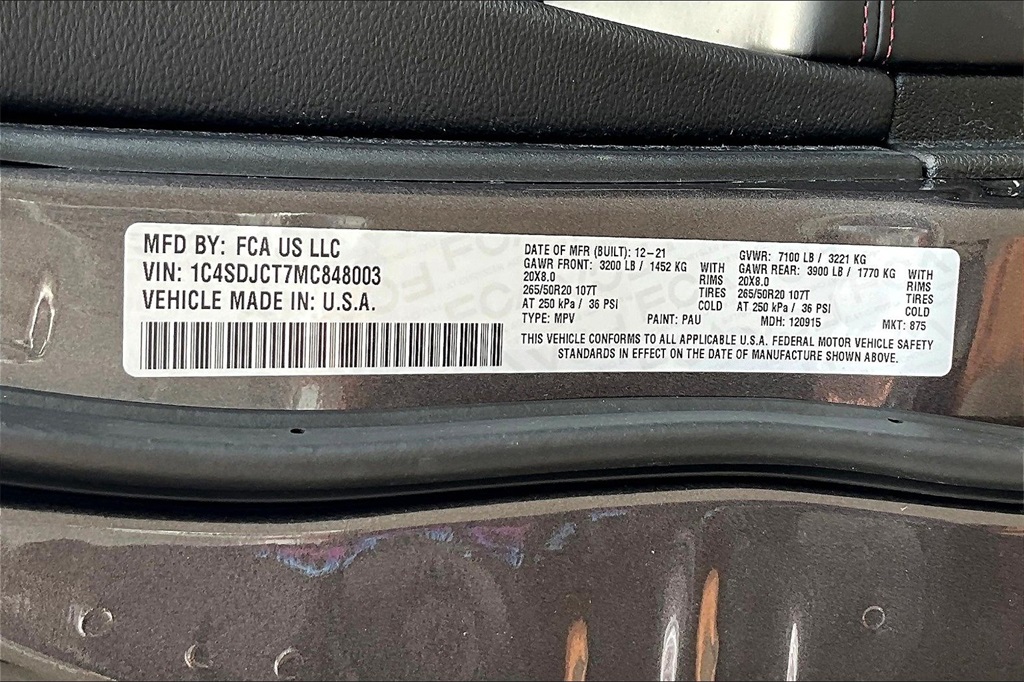 2021 Dodge Durango R/T - Photo 29