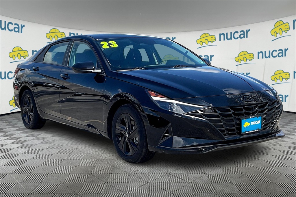 2023 Hyundai Elantra Hybrid Blue
