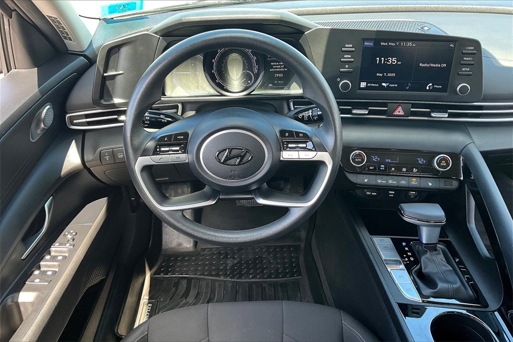 2023 Hyundai Elantra Hybrid Blue - Photo 16