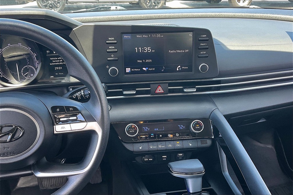 2023 Hyundai Elantra Hybrid Blue - Photo 17