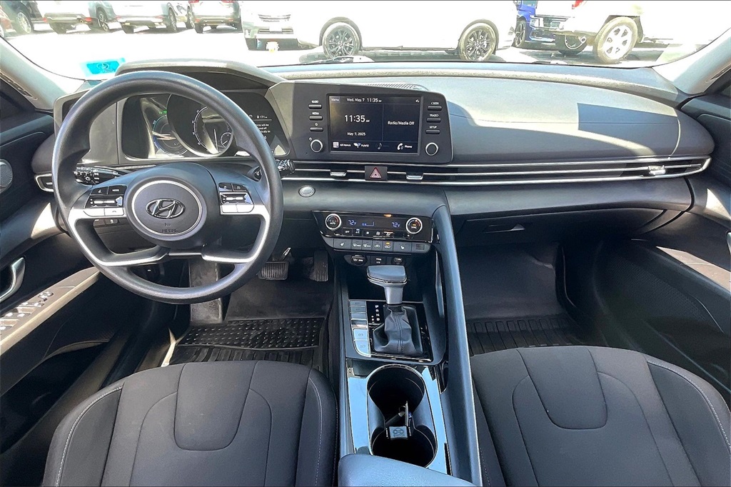 2023 Hyundai Elantra Hybrid Blue - Photo 20