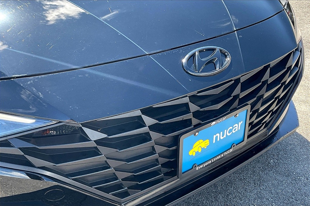 2023 Hyundai Elantra Hybrid Blue - Photo 28