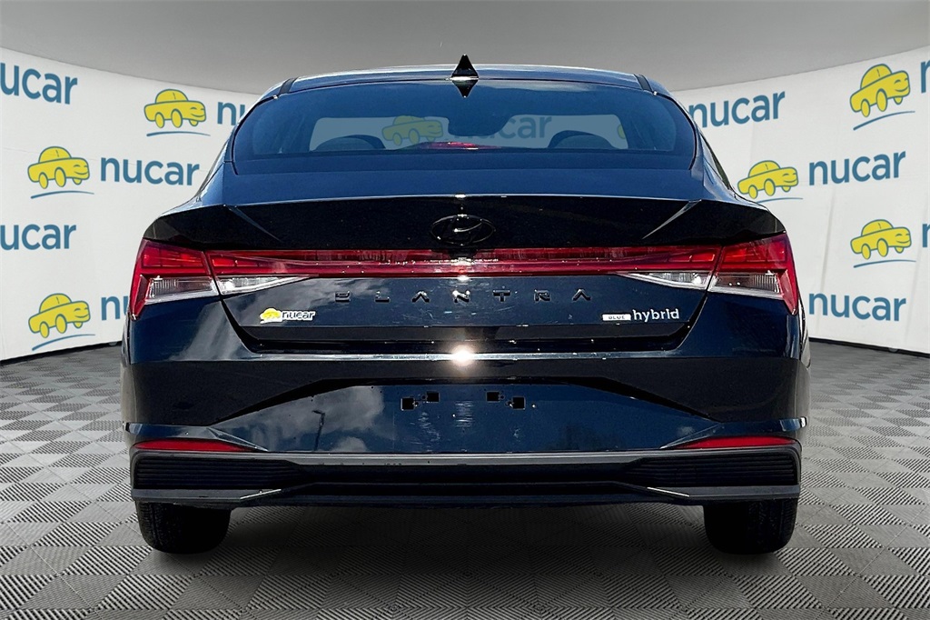 2023 Hyundai Elantra Hybrid Blue - Photo 5