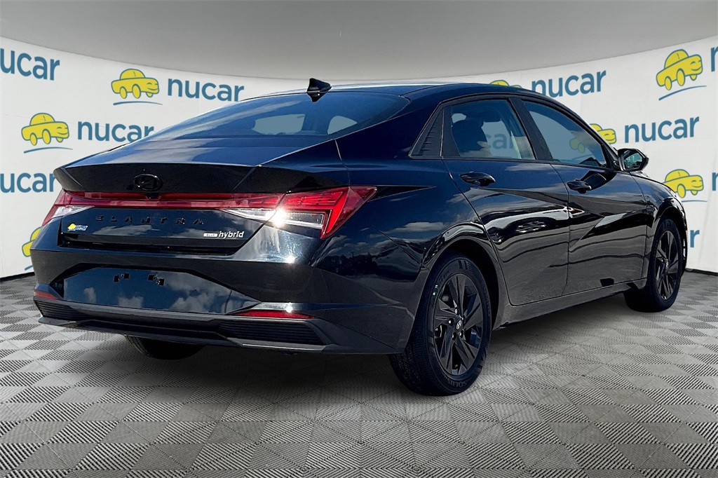 2023 Hyundai Elantra Hybrid Blue - Photo 6
