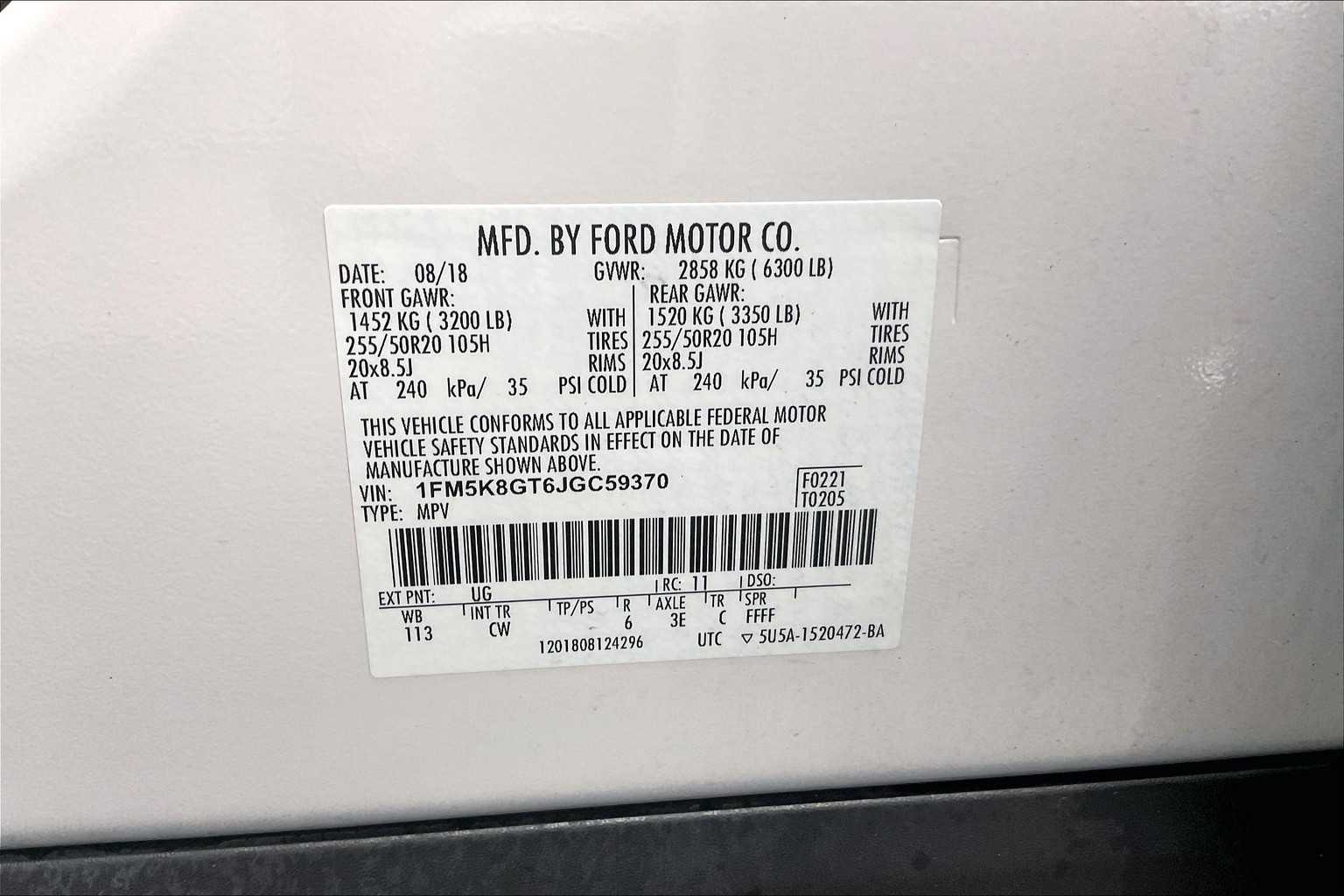 2018 Ford Explorer Sport - Photo 37