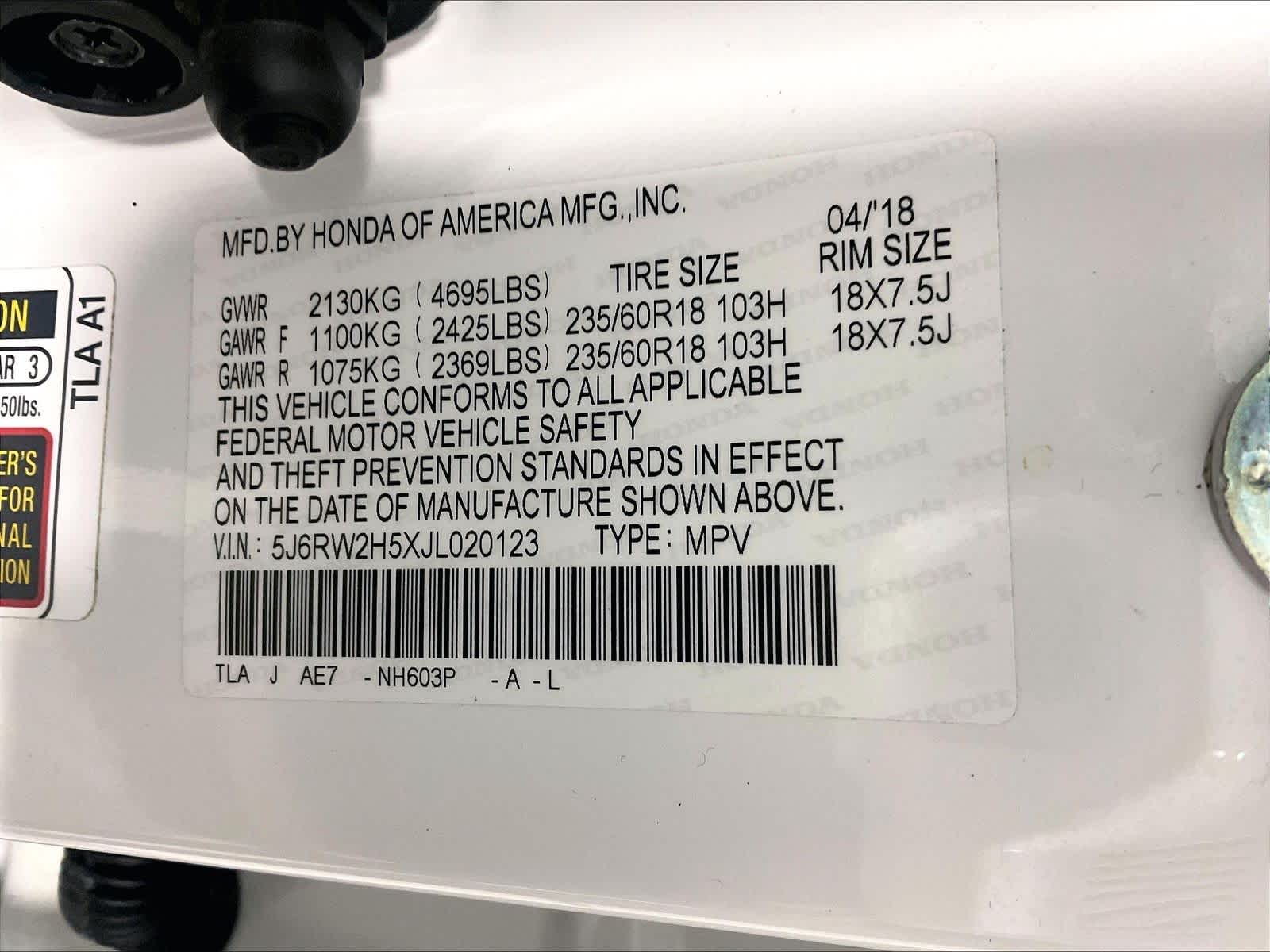 2018 Honda CR-V EX - Photo 37