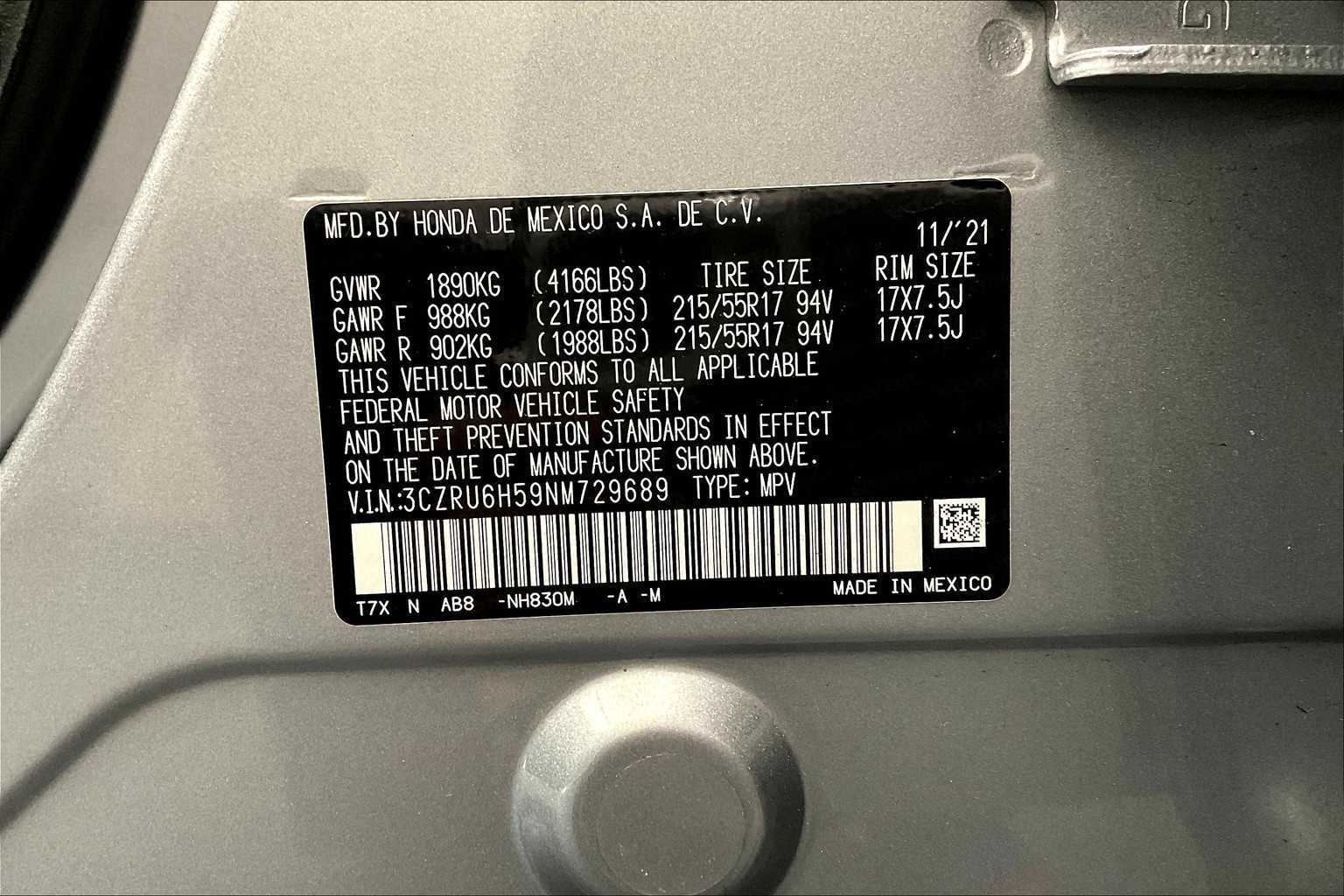 2022 Honda HR-V EX - Photo 36