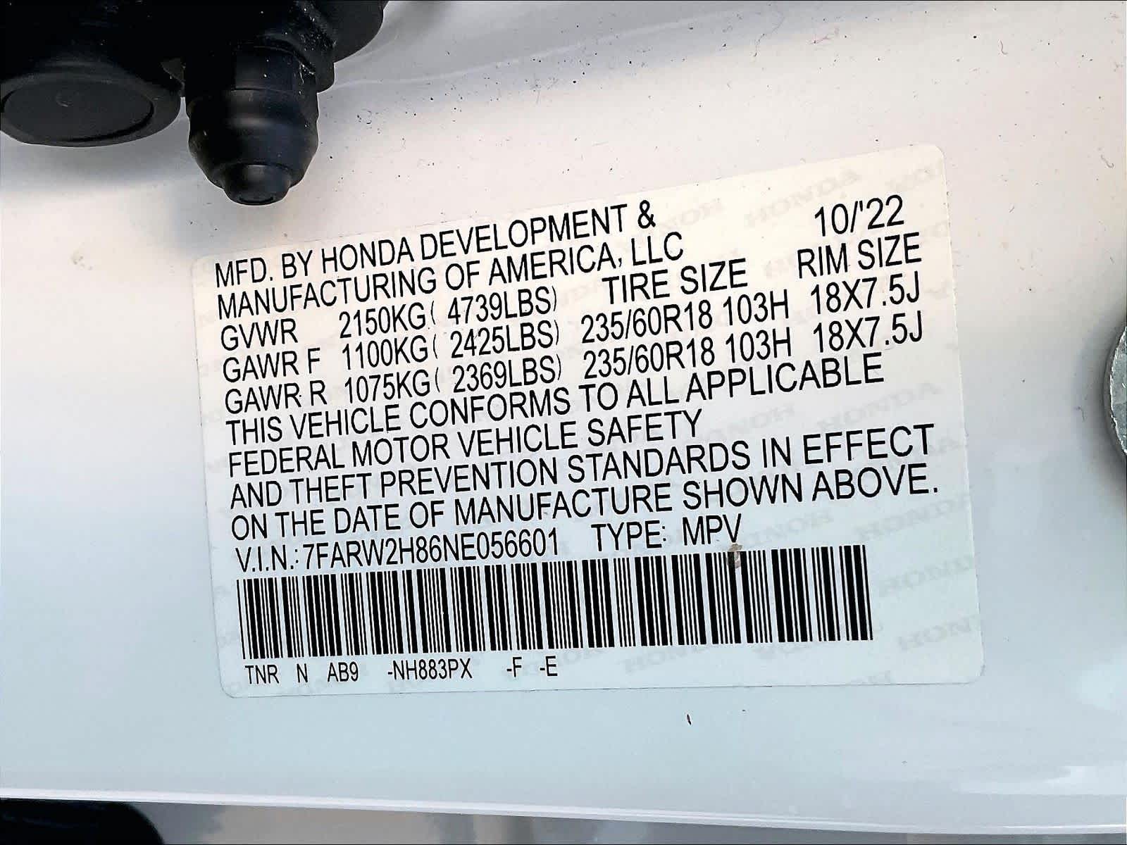 2022 Honda CR-V EX-L - Photo 34