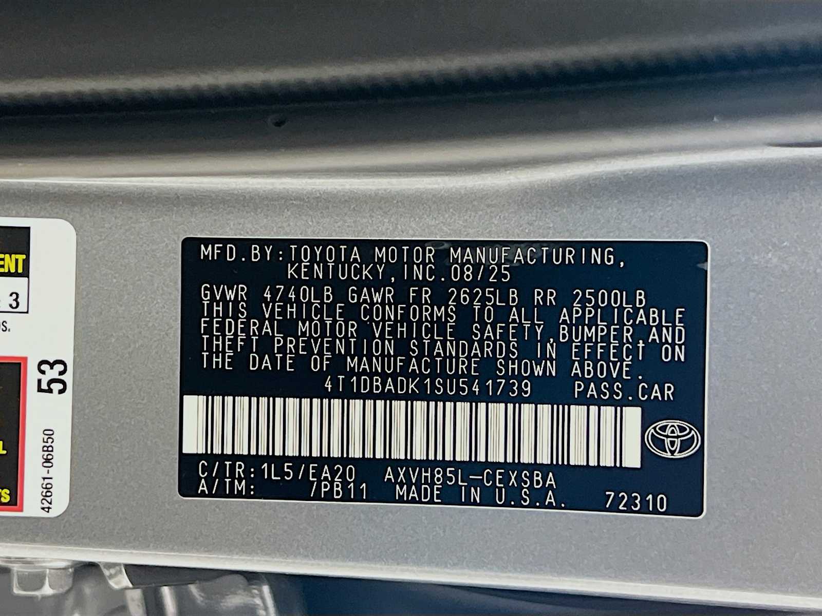 2025 Toyota Camry SE - Photo 20
