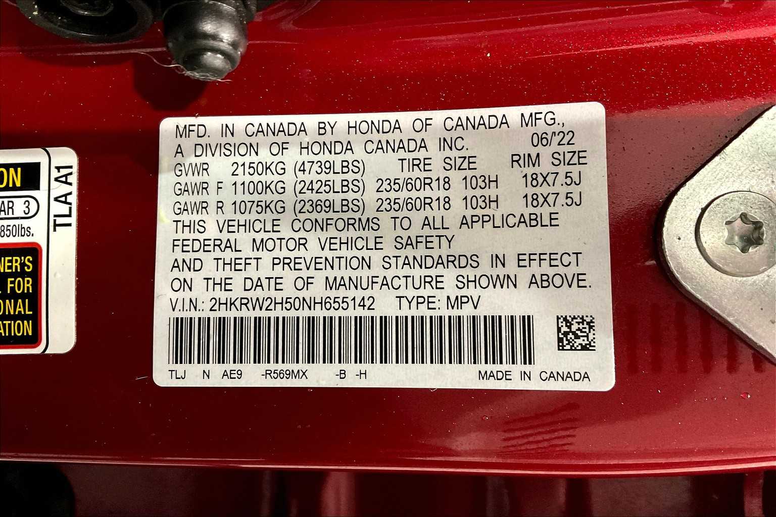 2022 Honda CR-V EX - Photo 36