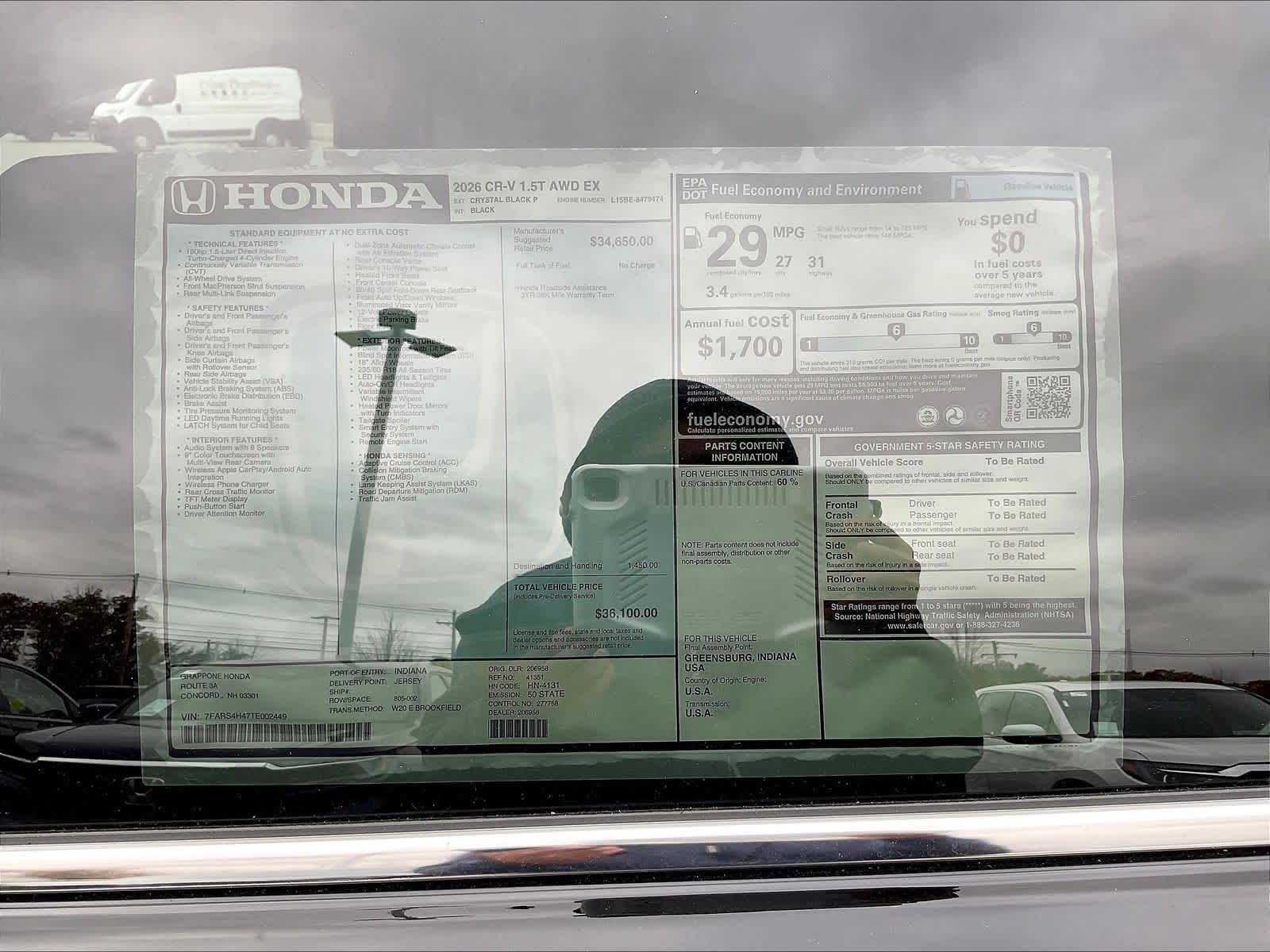 2026 Honda CR-V EX - Photo 18