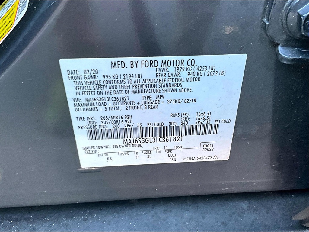 2020 Ford EcoSport SE - Photo 35