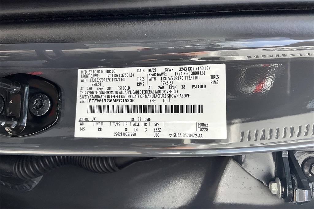 2021 Ford F-150 Raptor - Photo 33