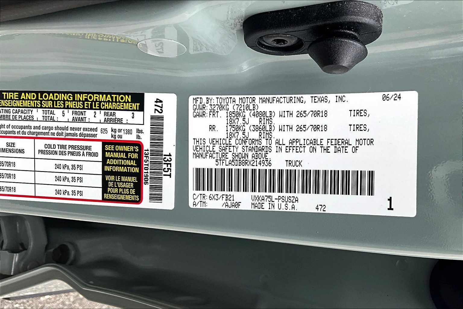 2024 Toyota Tundra SR5 - Photo 37