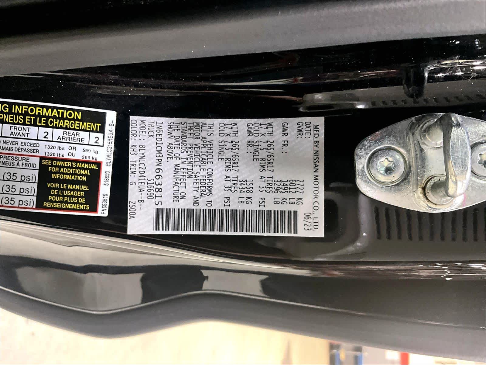 2023 Nissan Frontier SV - Photo 6