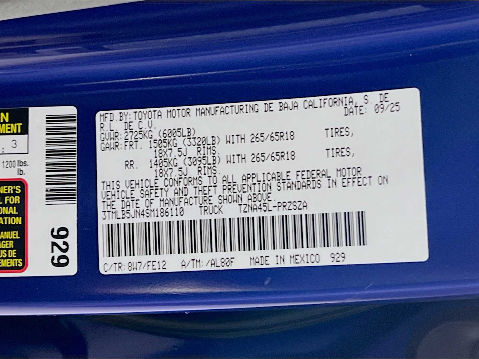 2025 Toyota Tacoma TRD Sport - Photo 19