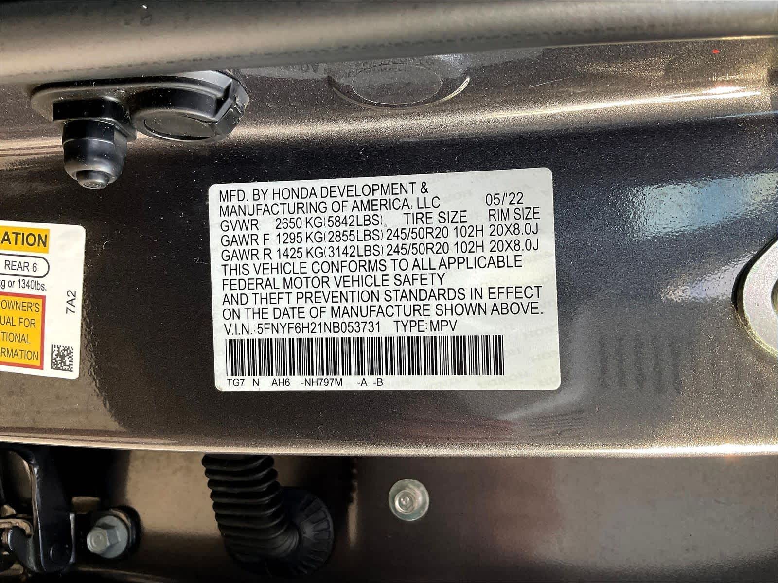 2022 Honda Pilot Special Edition - Photo 36