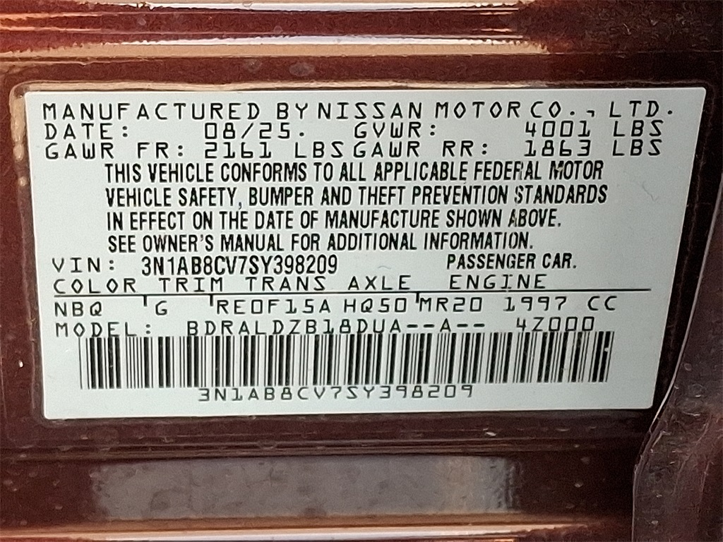 2025 Nissan Sentra SV - Photo 19